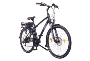 vélo de ville électrique NCM Hamburg 28 Noir 2020 ne laisse personne indifférent