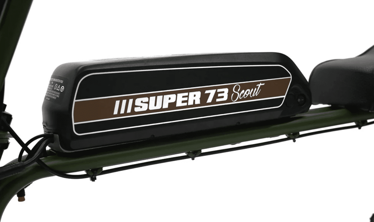 La batterie du Super 73 SG