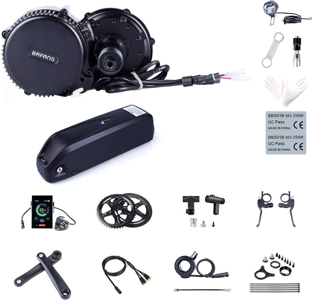 Rallonge de moteur pratique à 9 broches conçue pour les vélos électriques Bafang avant/arrière (130 cm Rallonge de moteur pratique à 9 broches conçue pour les vélos électriques Bafang avant/arrière (130 cm
