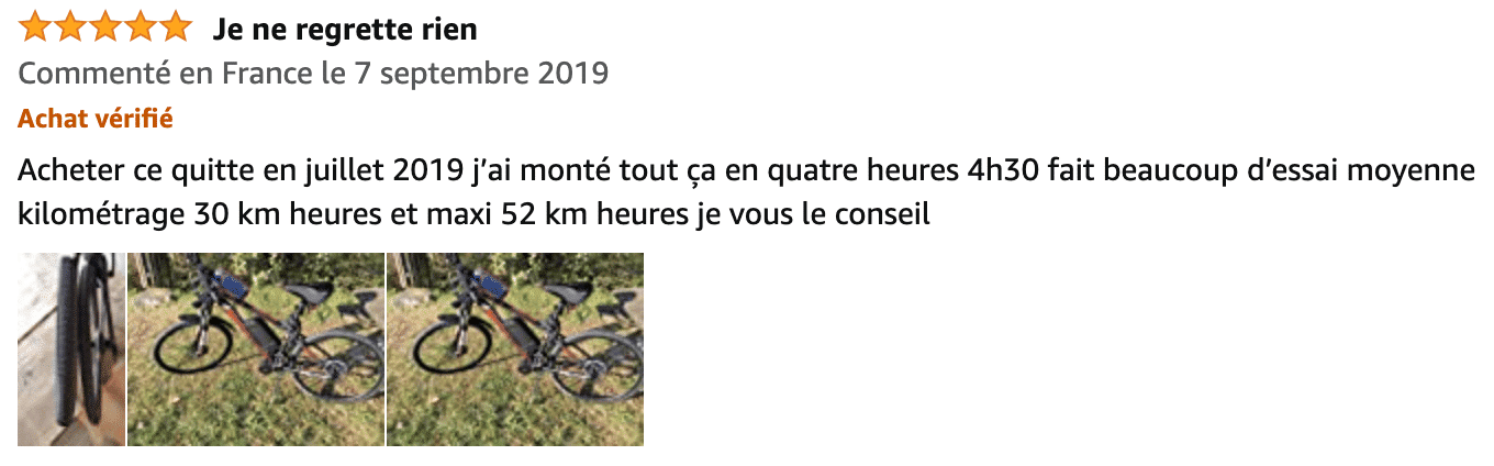 Avis client numéro 2