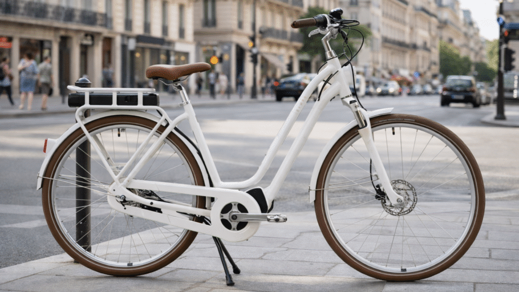 Elops 920 E Connect avis : test du vélo de ville électrique de Decathlon connecté en 2026