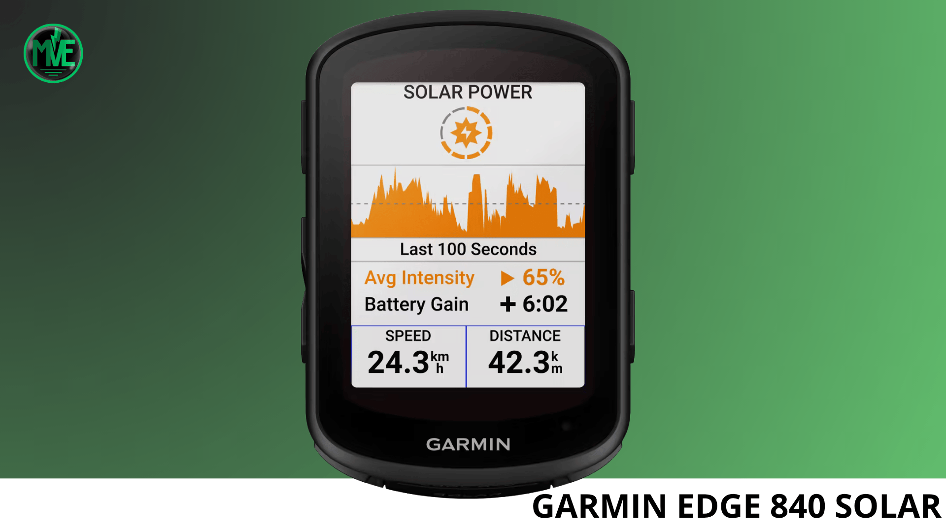 GPS vélo VTT - Garmin Edge 840 Solar