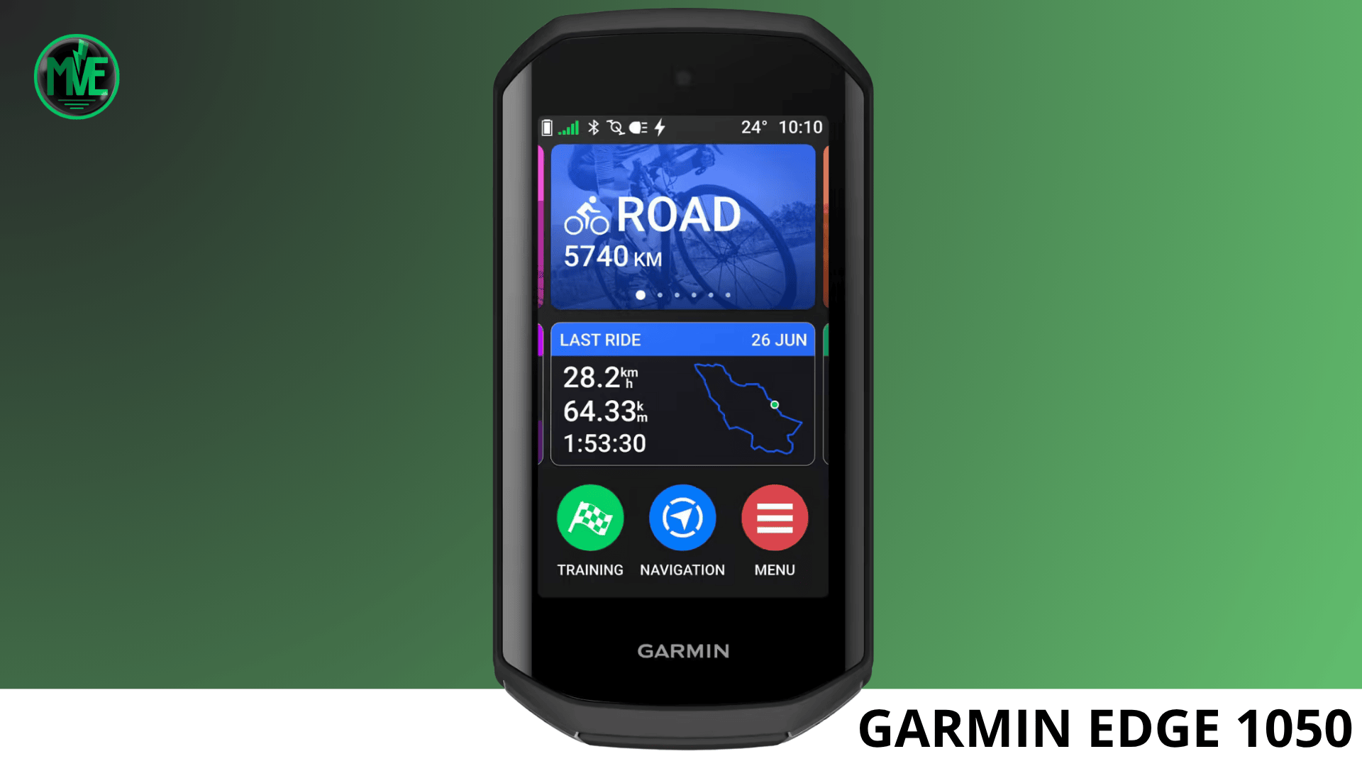 GPS vélo VTT - Garmin edge 1050