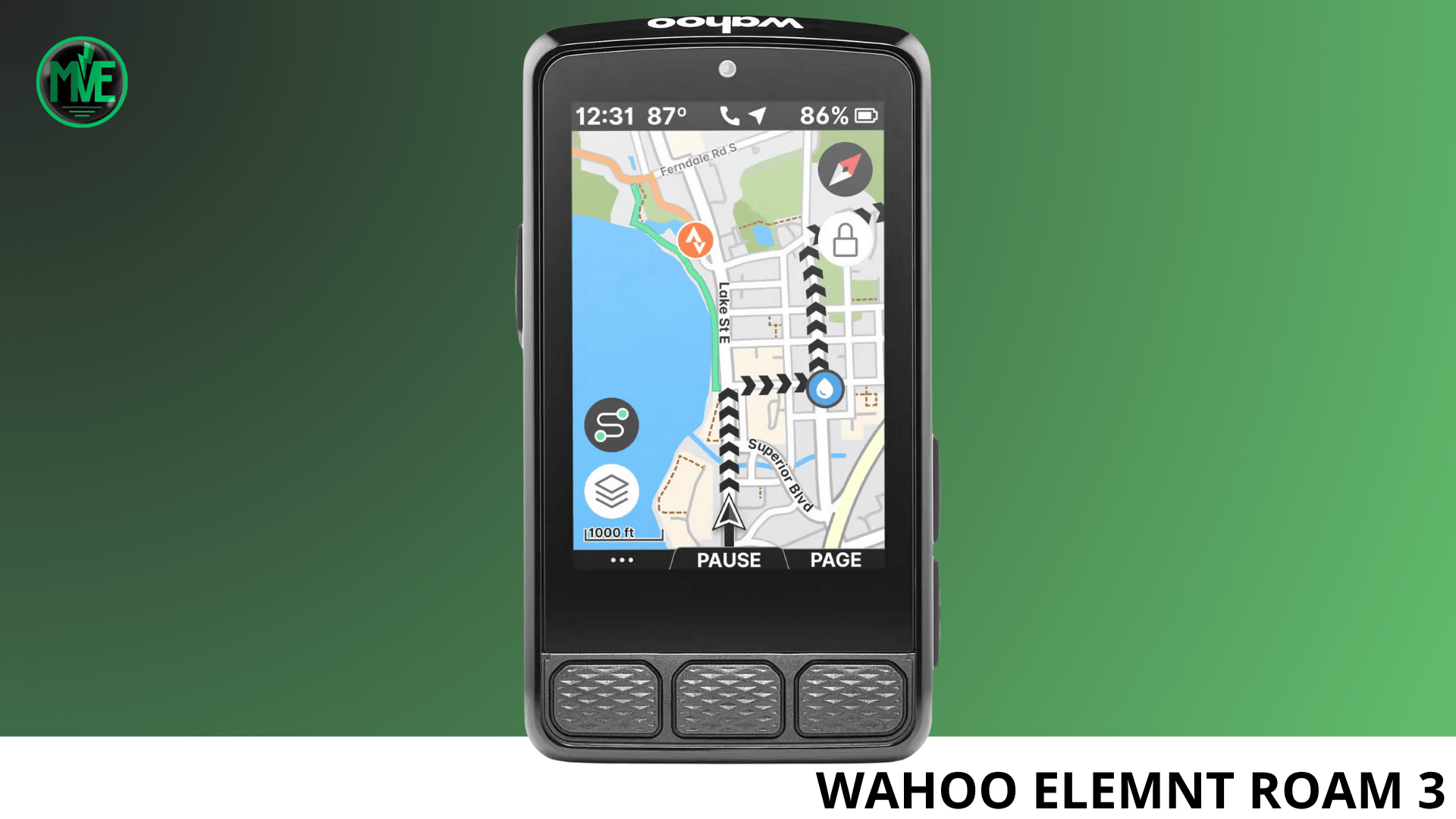 GPS vélo et VTT - Wahoo ELEMNT Roam 3