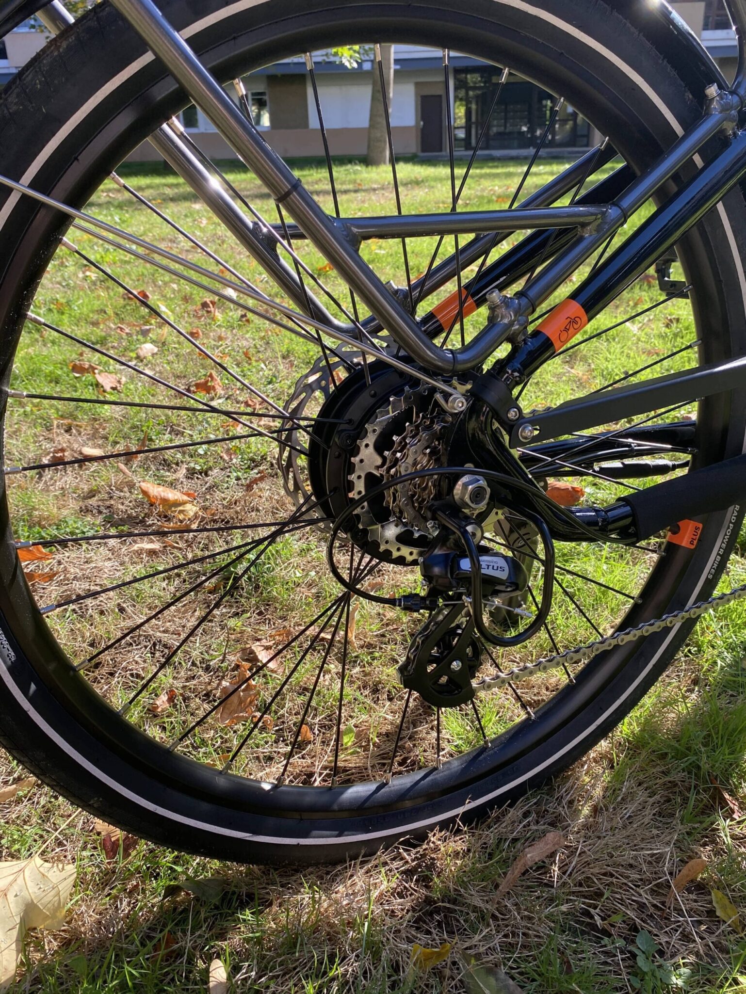 RadCity 5 Plus - Roue arrière avec moteur et frein à disque