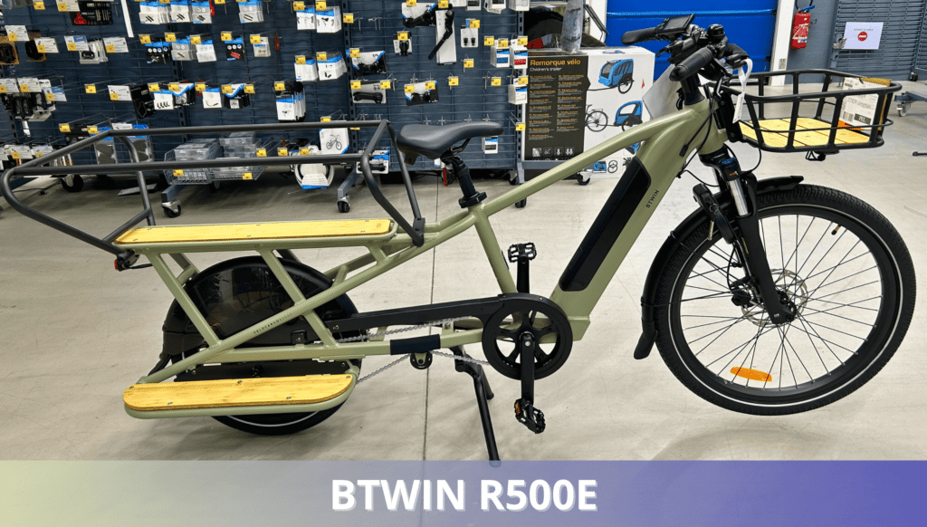 Test – Decathlon Btwin R500E : le vélocargo électrique longtail au meilleur rapport qualité-prix ?