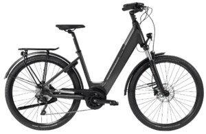 VÉLO DE VILLE ÉLECTRIQUE PEUGEOT EC01 CROSSOVER PERFORMANCE SHIMANO DEORE 10V 500 WH 700 MM BRUN 2022