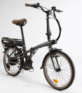 Vélo électrique pliant Btwin E Fold 500 de profil
