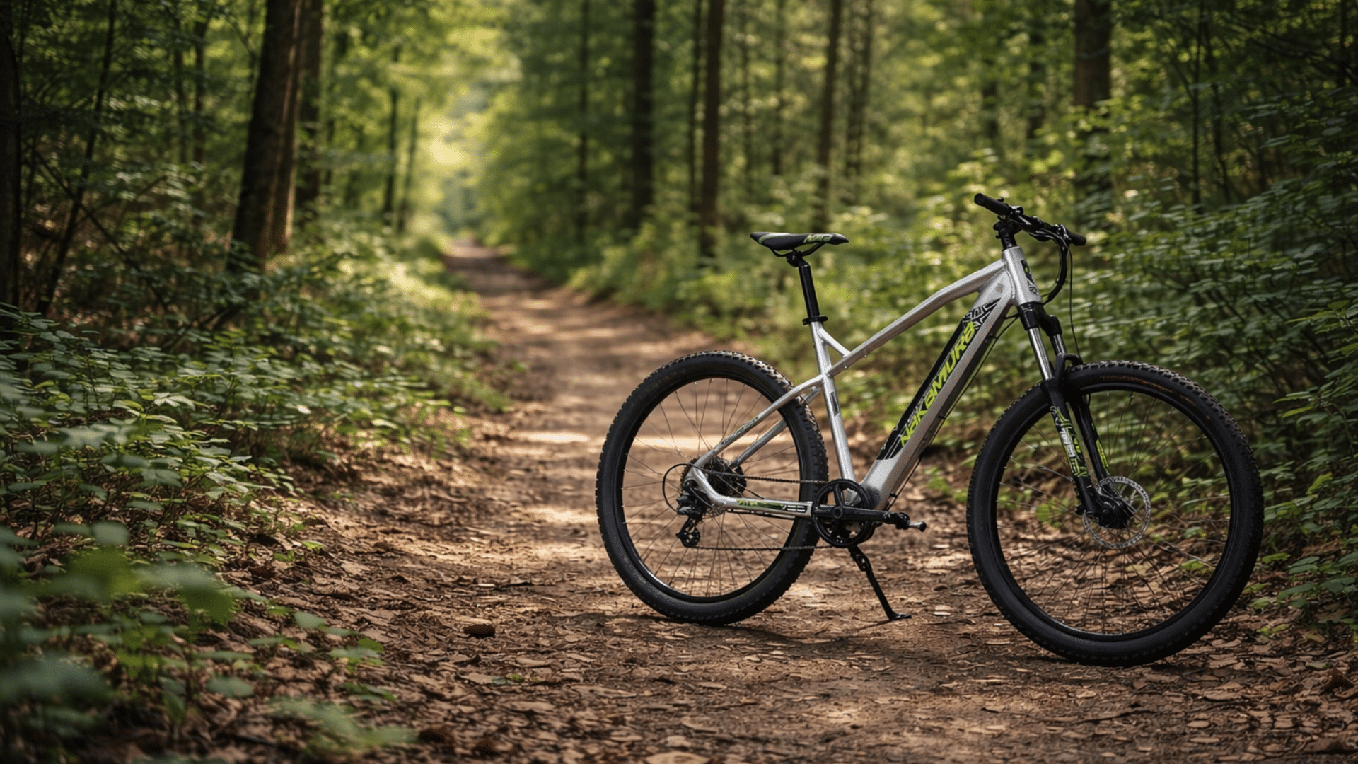 Vue arrière du Nakamura E-Summit 700 avec moteur moyeu et cassette Shimano