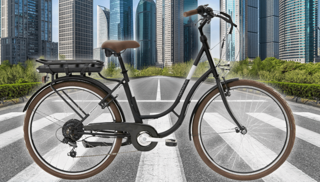 Nakamura E-City 50 : Que vaut le vélo de ville électrique pour adulte  de l’enseigne Intersport ? Notre avis complet