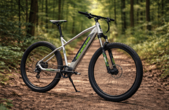 Nakamura E-Summit 700 testé sur chemin de montagne lors de notre essai terrain