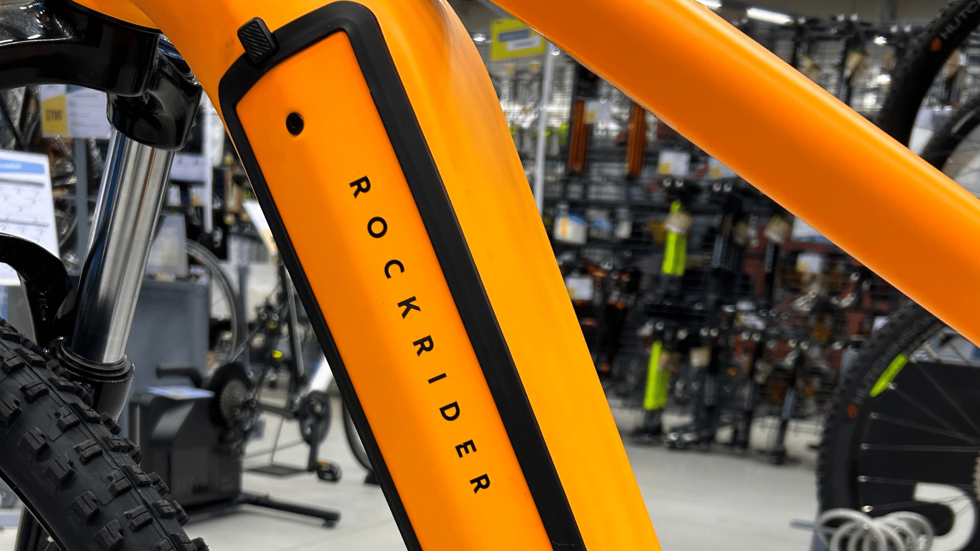 Batterie de 500 Wh du Rockrider E-Expl 520