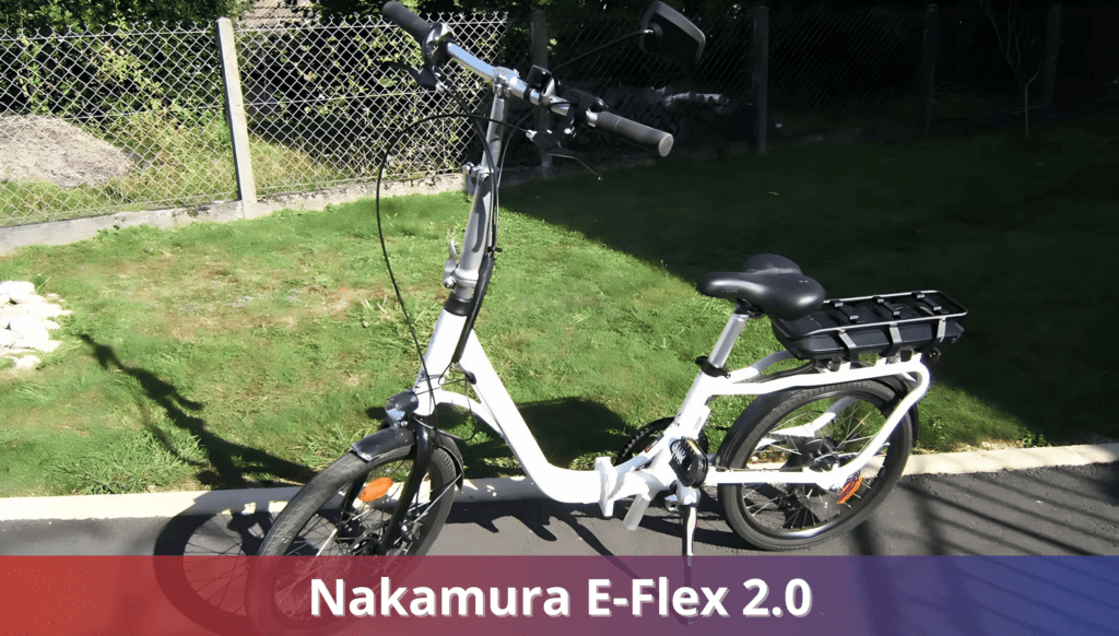 Test – Mon avis sur le vélo électrique pliant Nakamura E-FLEX 2.0 de l’enseigne Intersport