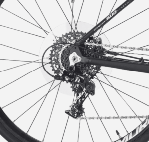 transmission monoplateau SRAM Apex à 11 vitesses du vélo Nakamura E-Century 500