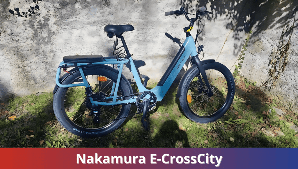 Test – Nakamura E-CrossCity Intersport : Notre avis sur le vélo cargo électrique low cost