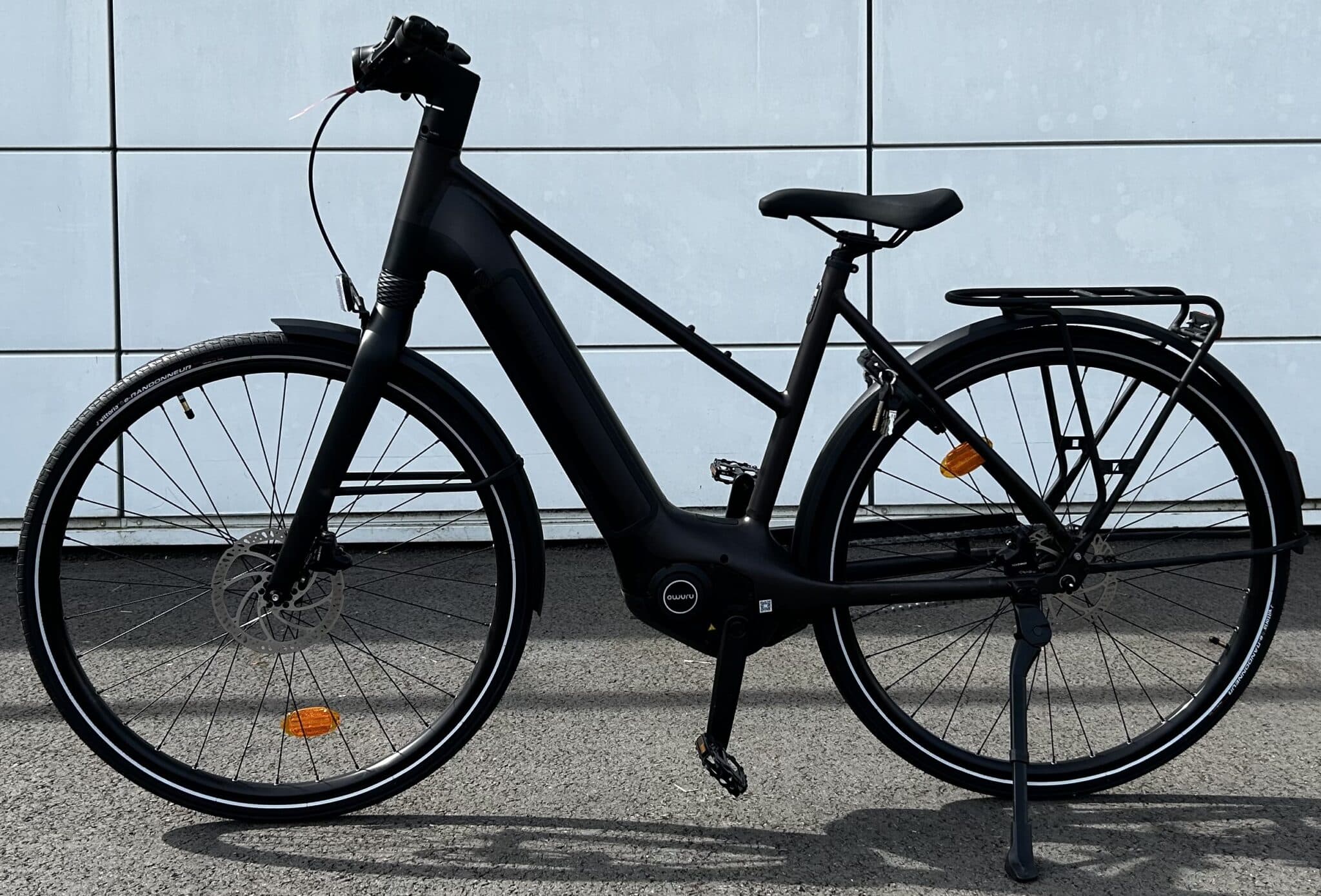 Vélo Pliable Adulte BTWIN (Décathlon) Noir, 7 Vitesses, Mixte, Avec Sacoche, Bon état