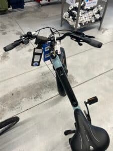 Poste de pilotage du vélo E CrossCity
