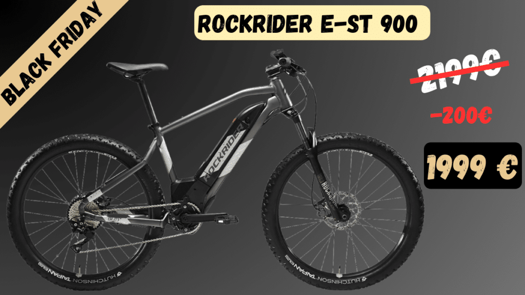 VTT électrique Decathlon Rockrider E-ST 900 à un prix imbattable de 1999€ !