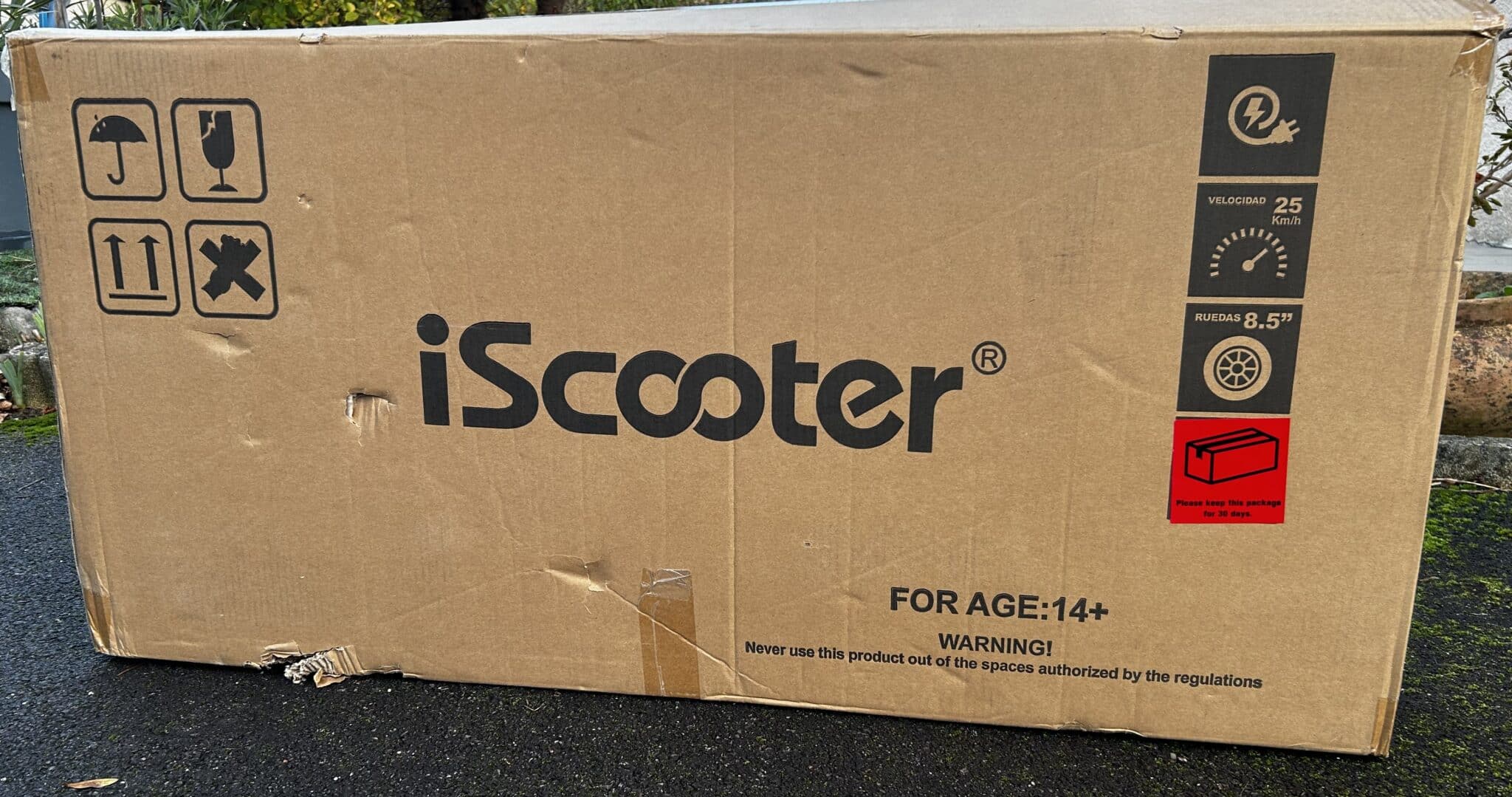 Le carton de la trottinette électrique iScooter i9