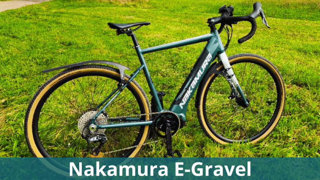 Test – Nakamura E-Gravel Vert : le vélo gravel électrique Intersport avec 100 km d’autonomie