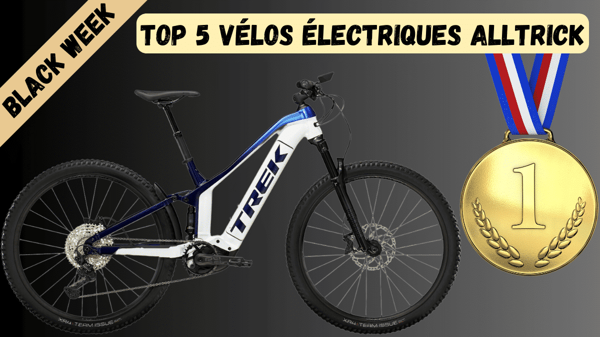 Top 5 des meilleurs vélos électriques sur Alltricks pour la semaine du Black Week