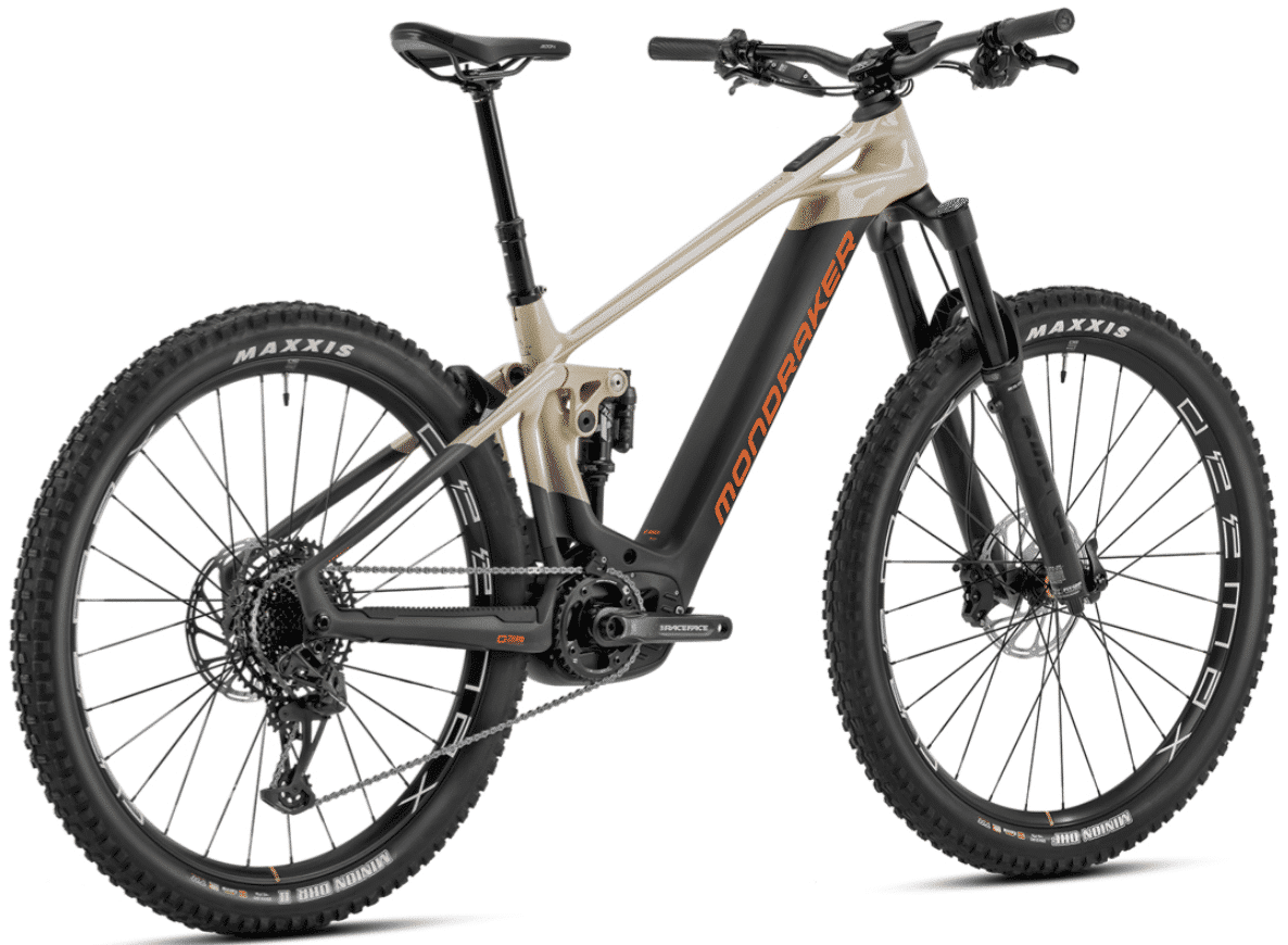 Vue arrière du Mondraker Crafty Carbon R