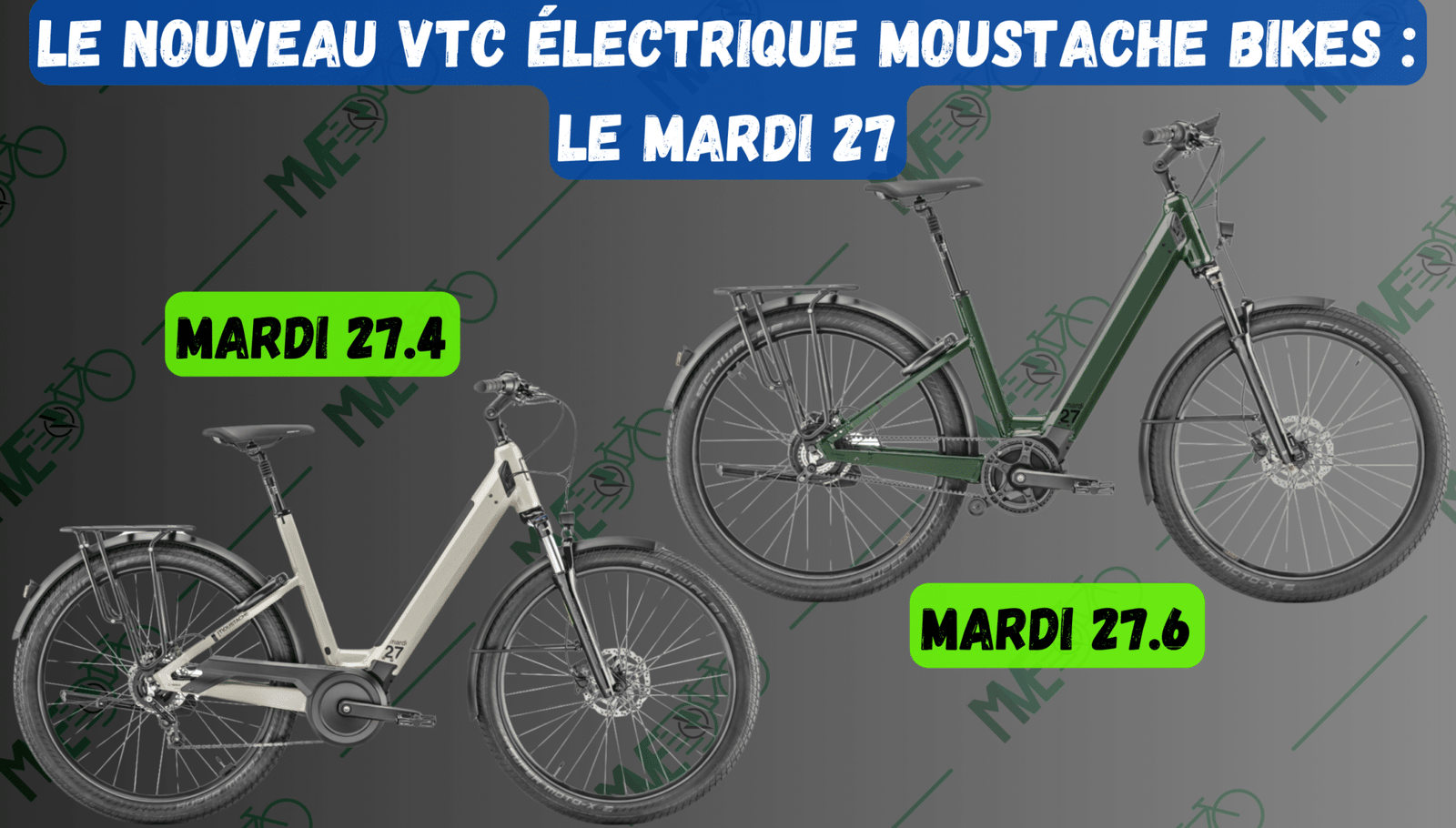 Moustache Mardi 27 : La nouvelle référence en vélo électrique urbain de la marque française