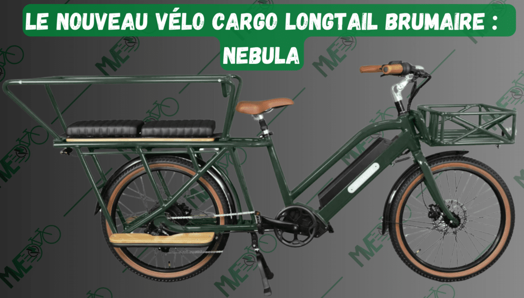 Le nouveau vélo cargo électrique Brumaire : Le Nebula