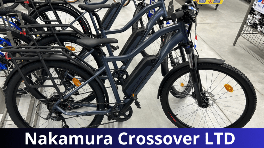 Test – Nakamura Crossover LTD : Le vélo VTC électrique Intersport à petit prix vaut-il le coup ? Mon avis !