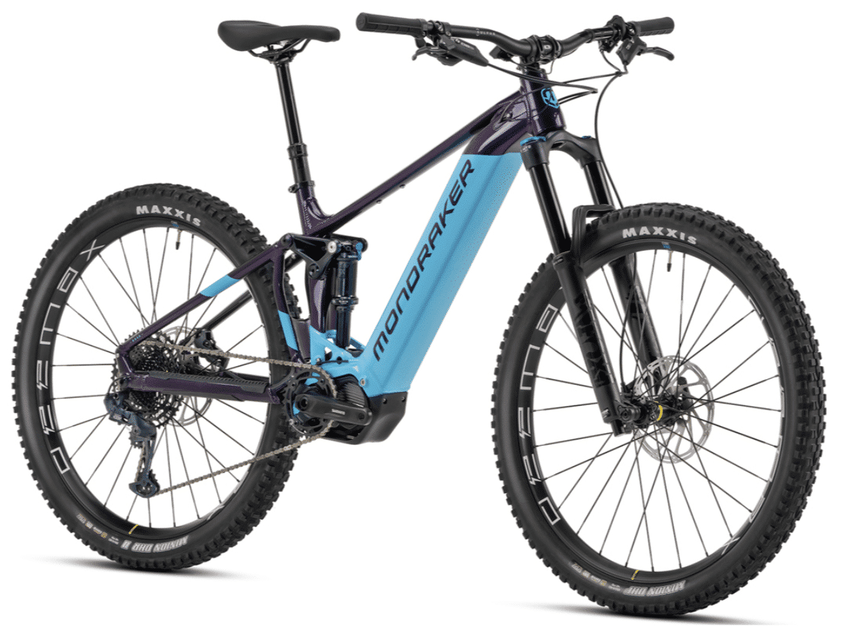 VTT électrique Mondraker Dusk R bleu