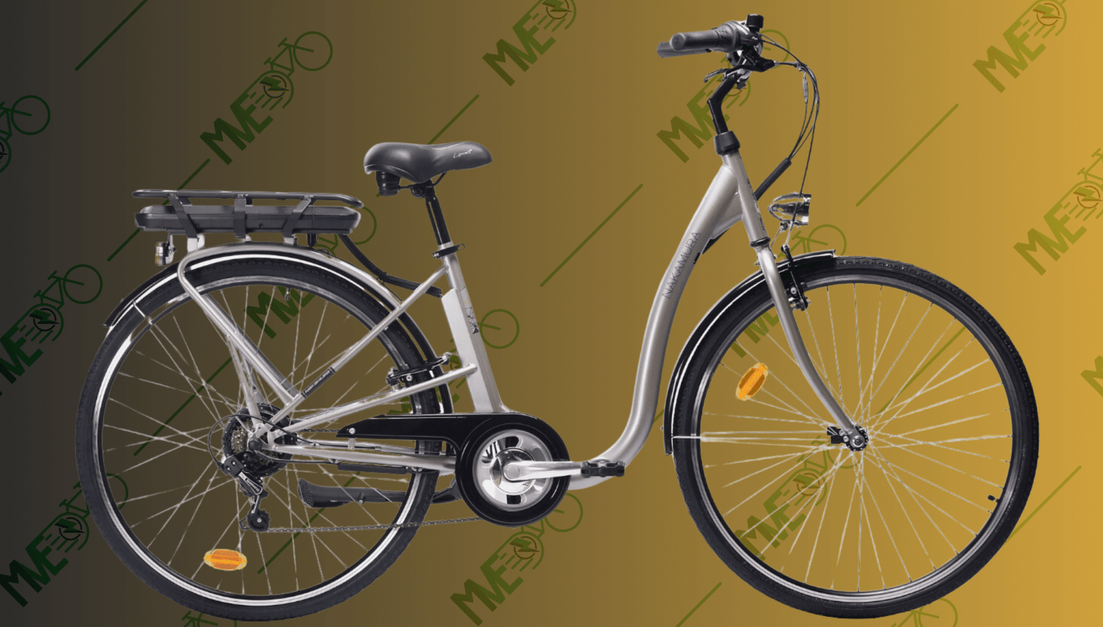 Nakamura E-City 70, le nouveau vélo électrique de ville Intersport !