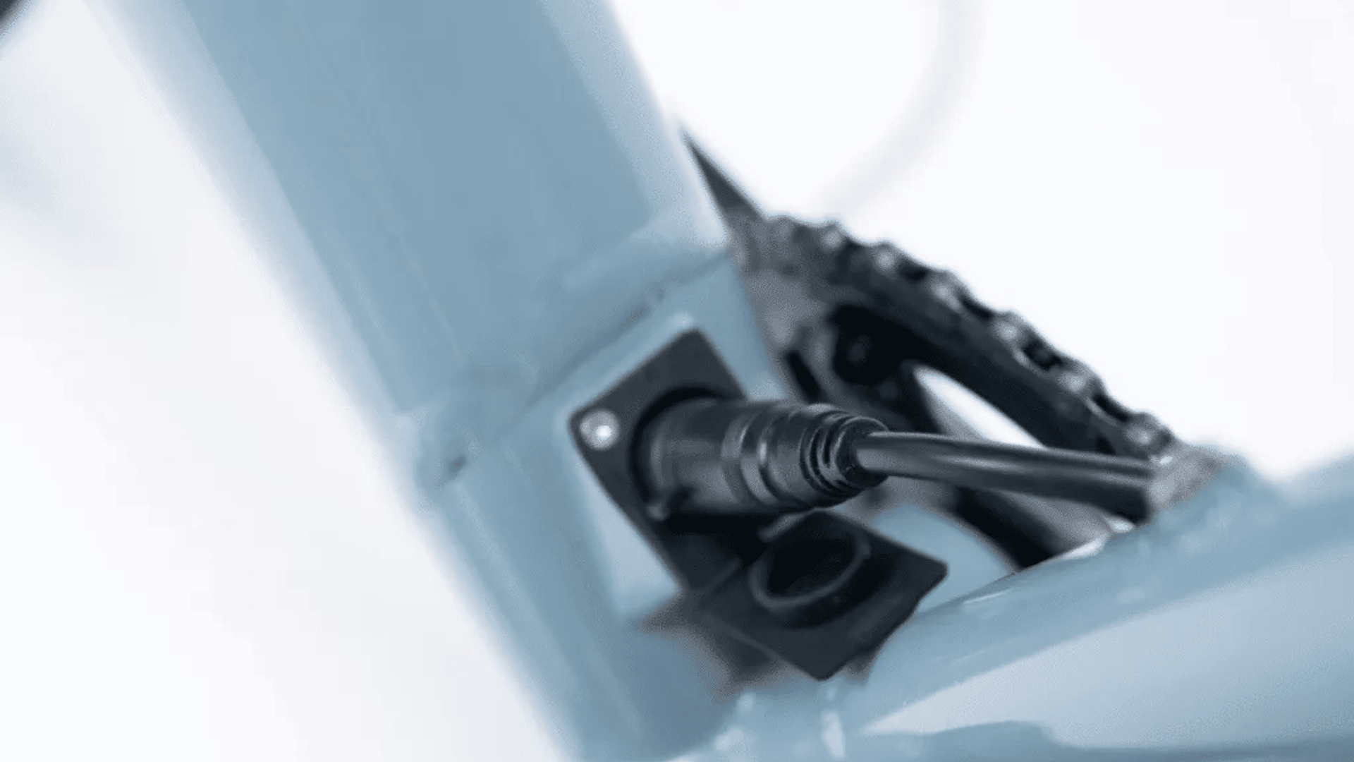 batterie intégrée Mahle du vélo Van Rysel E-GRVL AF HD