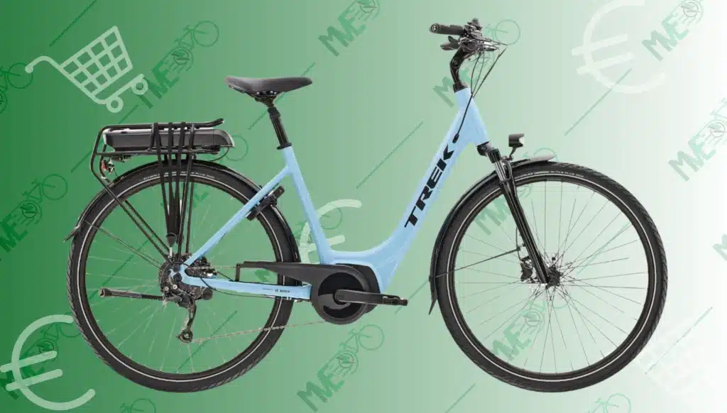 Le Trek Verve+ 2, un vélo de ville électrique avec un moteur Bosch à prix sabré