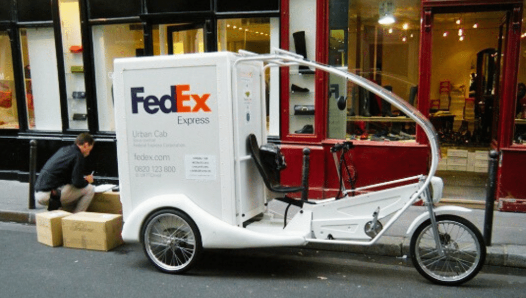 Les avantages du vélo cargo pour FedEx