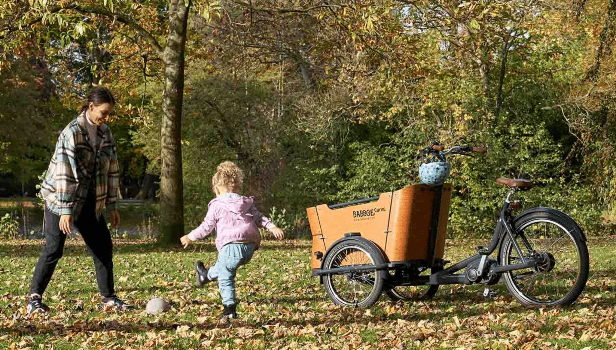 Vélo cargo électrique Babboe Curve