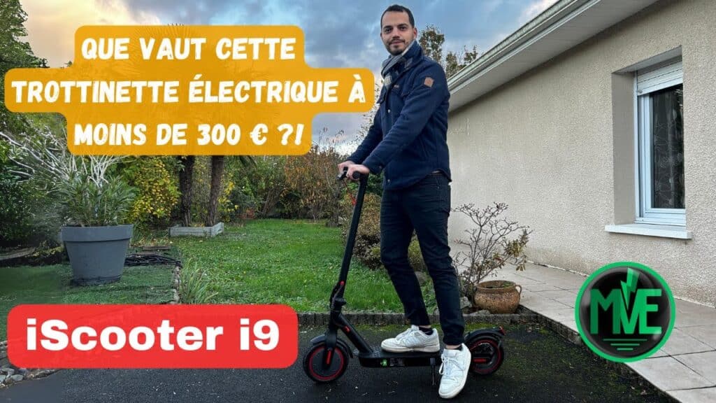 iScooter I9 : Test de la trottinette électrique légère et puissante