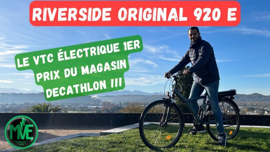 Riverside Original 920E | Test du vélo VTC électrique premier prix Decathlon