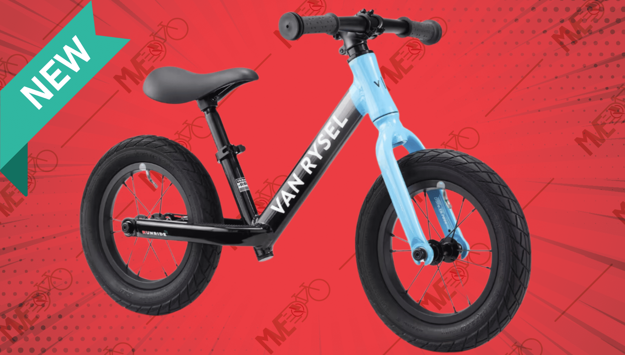 Decathlon sort une draisienne de course avec le Van Rysel Runride Racing