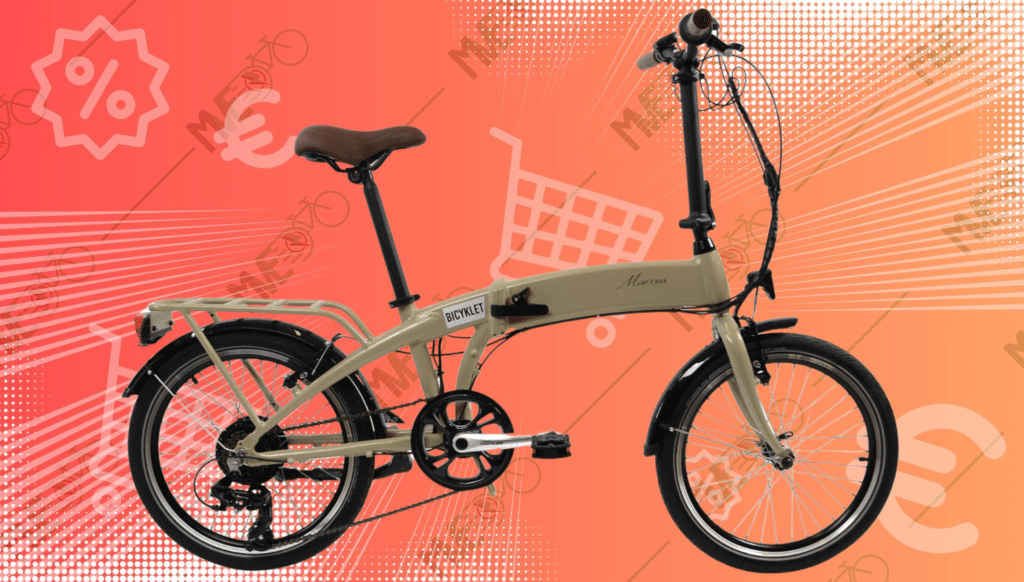 Soldes – Le vélo électrique pliant Bicyklet Marcus voit son prix chuter sur Alltricks