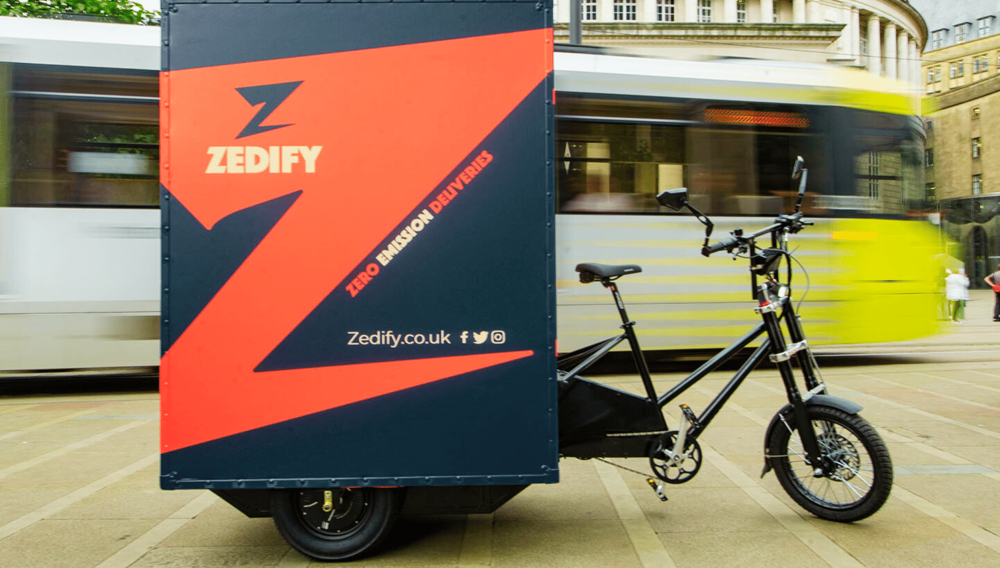 La société de logistique anglaise Zedify investit des millions pour sa flotte de vélo cargo !