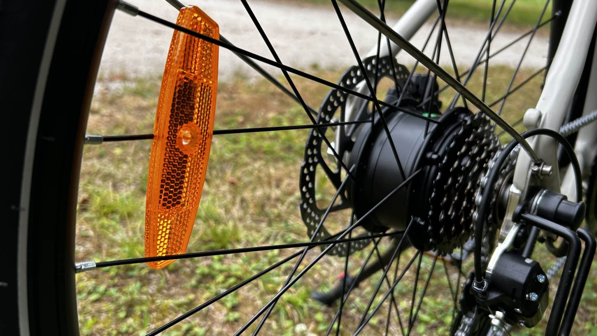 Moteur moyeu arrière du Heybike EC1