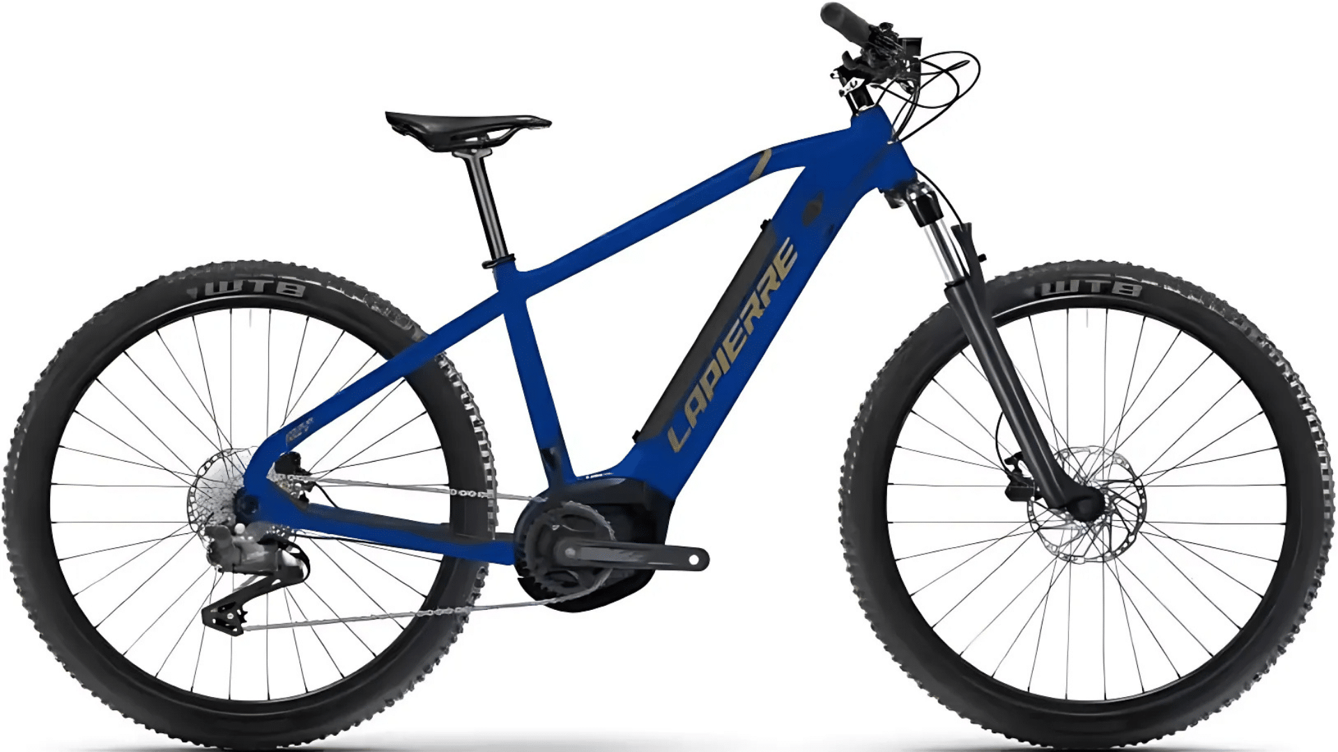 VTT électrique Lapierre Overvolt HT 4.5 bleu 2025, semi-rigide 29 pouces avec moteur Bosch Active Line Plus et batterie 500 Wh