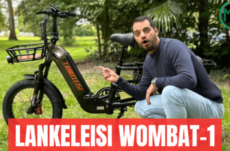 LANKELEISI WOMBAT-1 : Test du vélo cargo électrique longtail de 1000 watts !