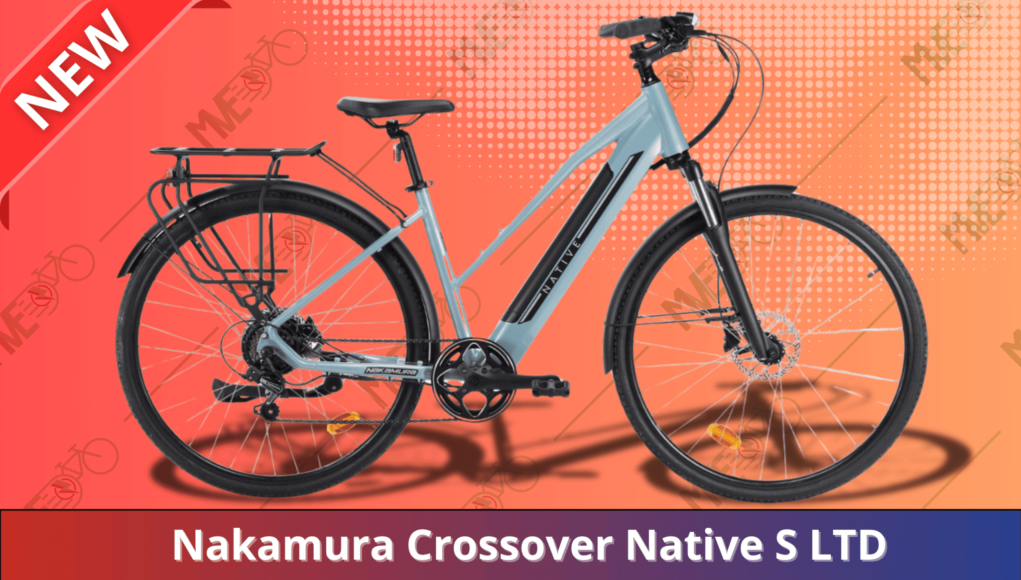 Nouveauté Intersport  Le Nakamura Crossover Native S LTD, le VTC électrique polyvalent !