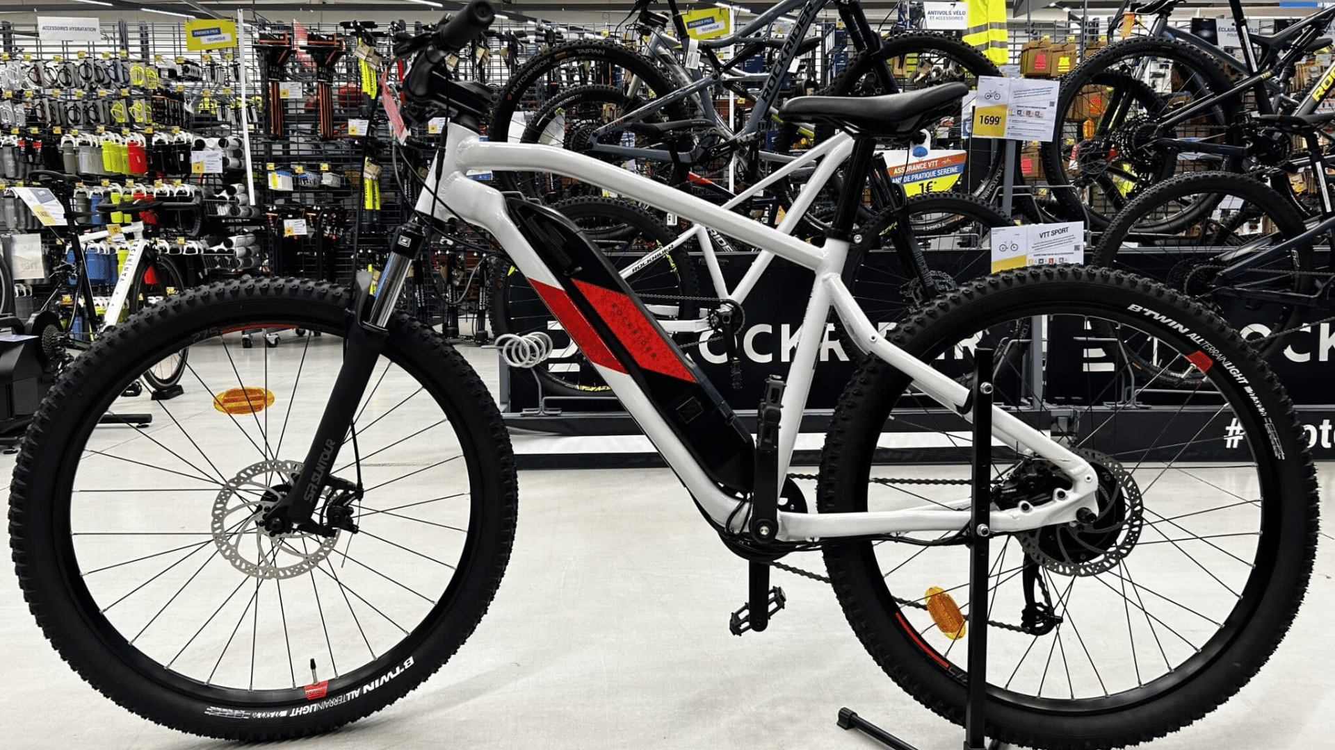 Moteur moyeu arrière du VTT Rockrider E-ST 100