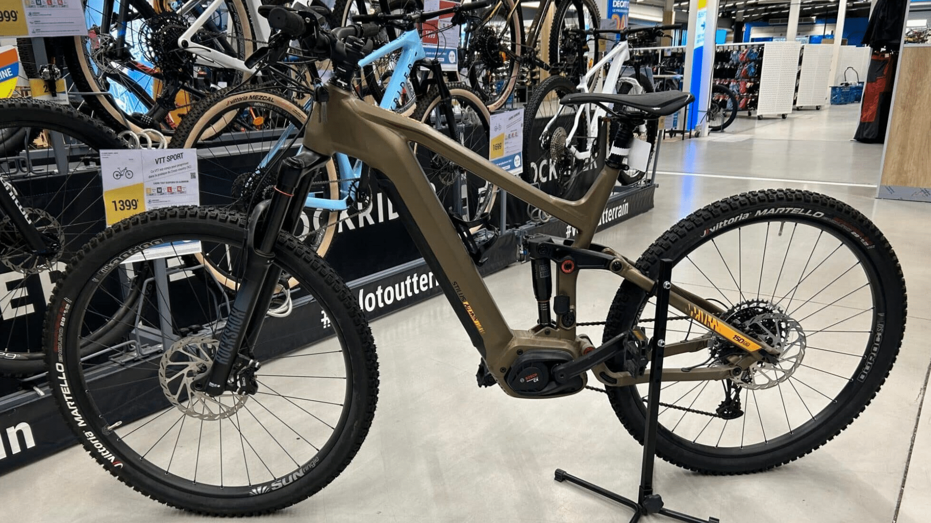 VTT électrique Stilus E All Mountain Decathlon