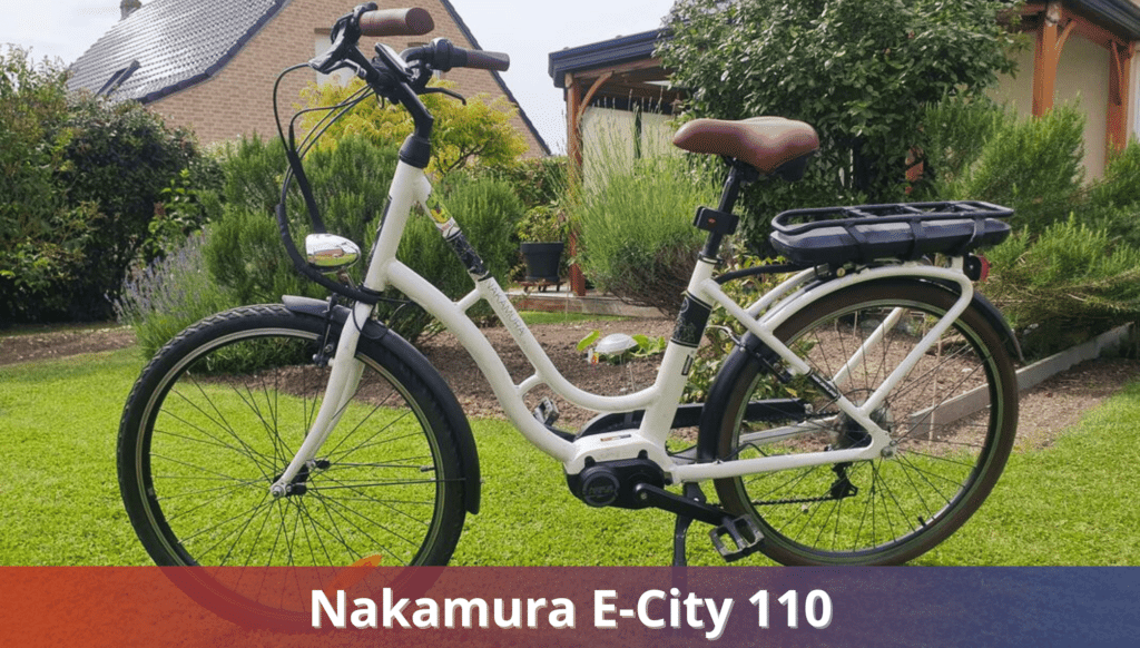 Test – Nakamura E-City 110  : que vaut ce vélo de ville électrique pour adulte d’Intersport ?