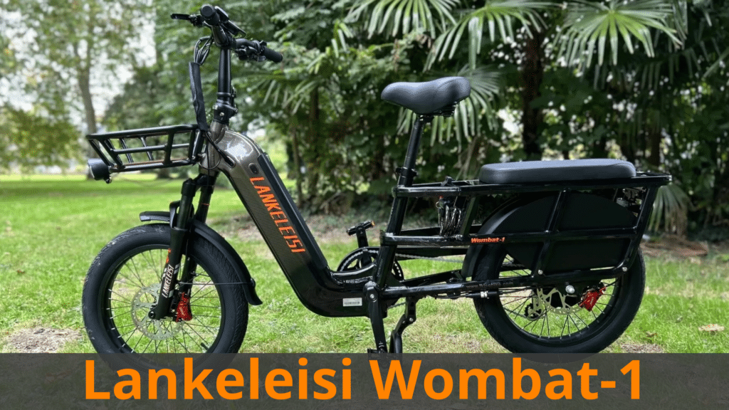 Test – Lankeleisi Wombat-1, le vélo cargo électrique longtail puissant avec capteur de couple