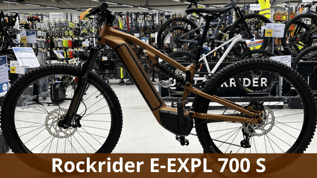 Test – Rockrider E-EXPL 700 S Decathlon : un VTT électrique tout-suspendu pour le loisir