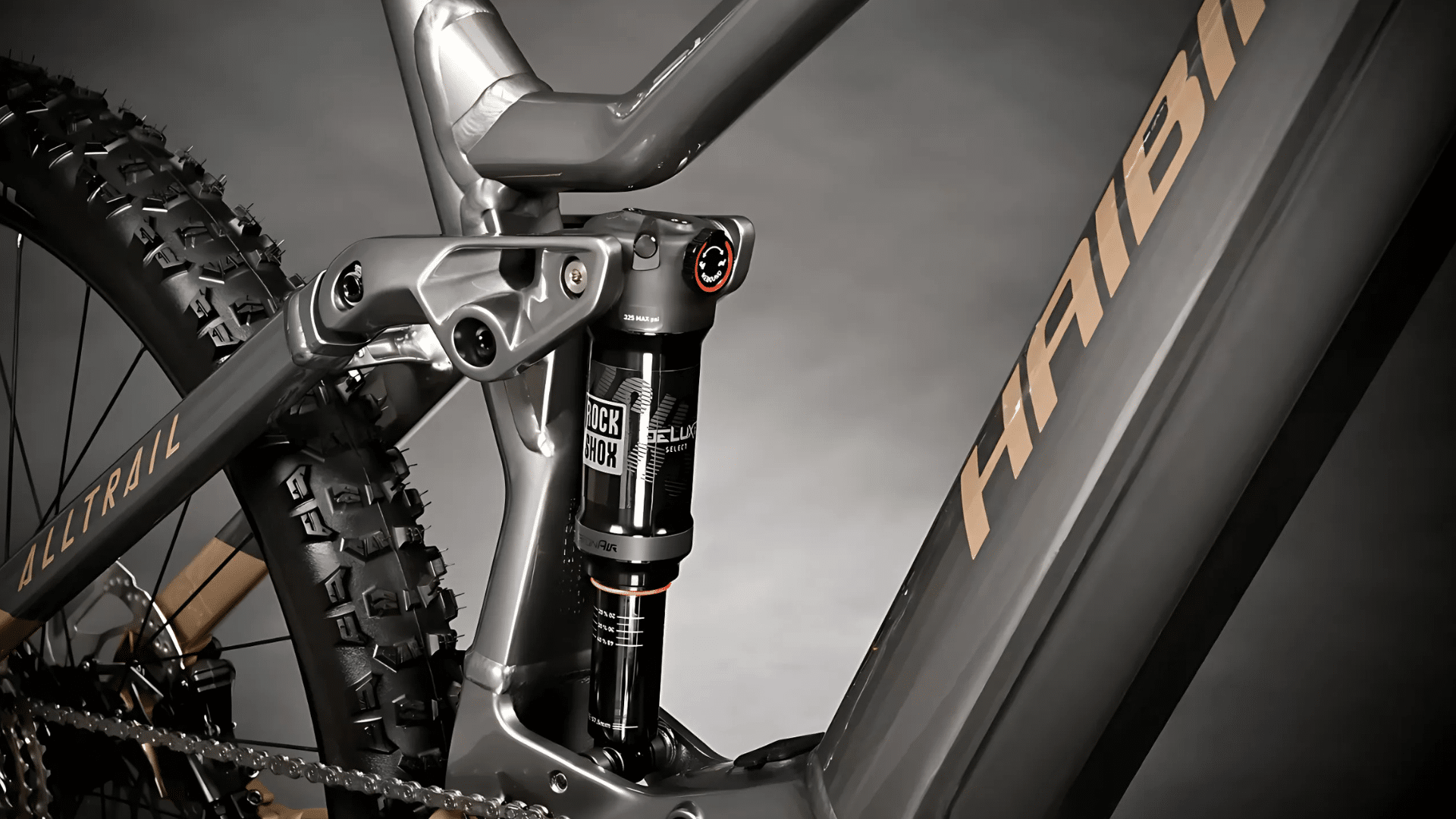 amortisseur RockShox Deluxe Select Plus du Haibike AllTrail 5